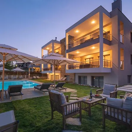 Sea Wind Luxury Apartments With Pool Kassandra Halkidikι Nea Fokea Exterior photo