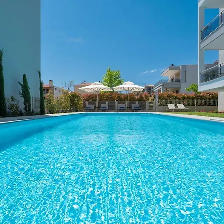Sea Wind Luxury Apartments With Pool Kassandra Halkidikι Nea Fokea Exterior photo